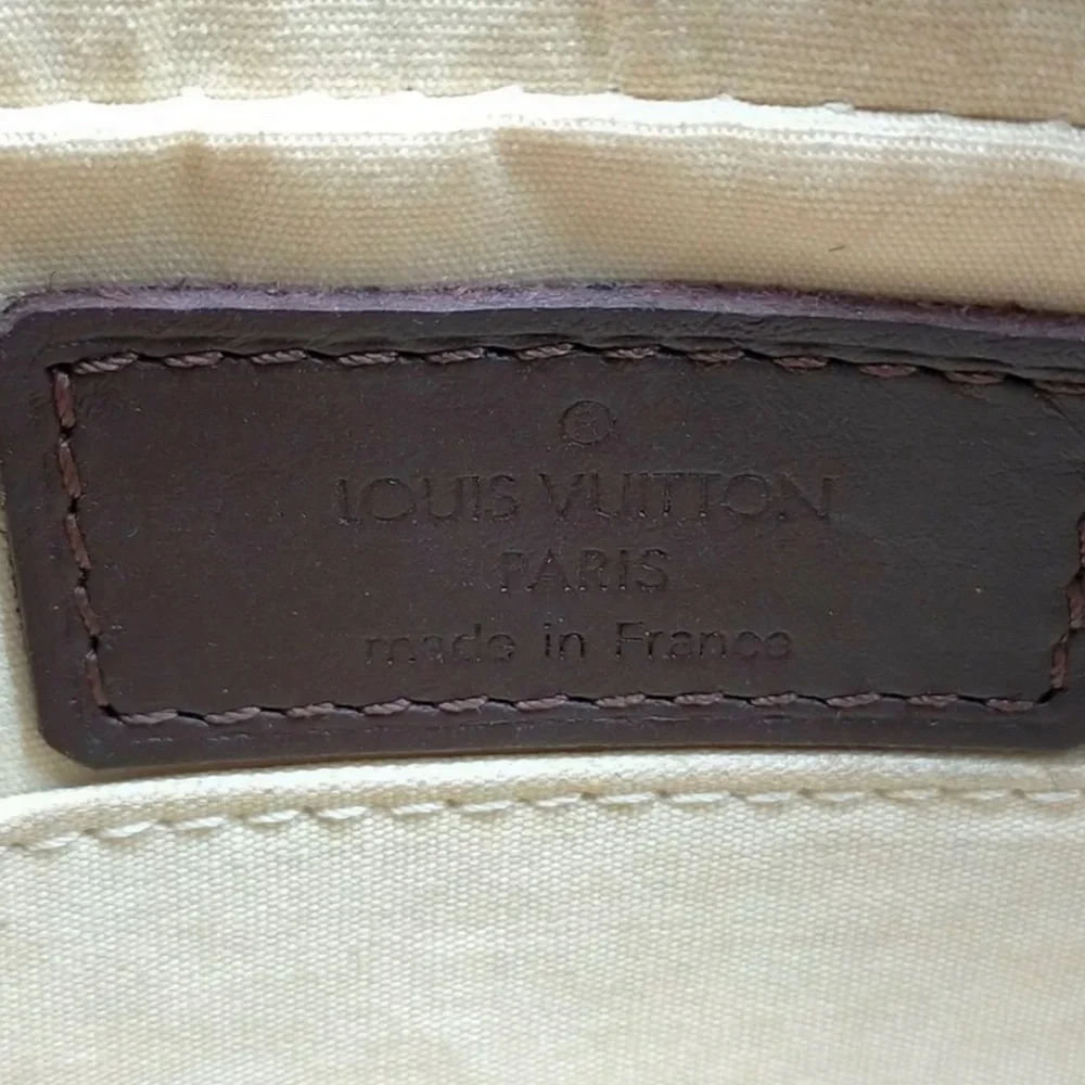 Authentic Louis Vuitton LV Shoulder Bag Juliette Red Monogram Minilin - Picture 13 of 15
